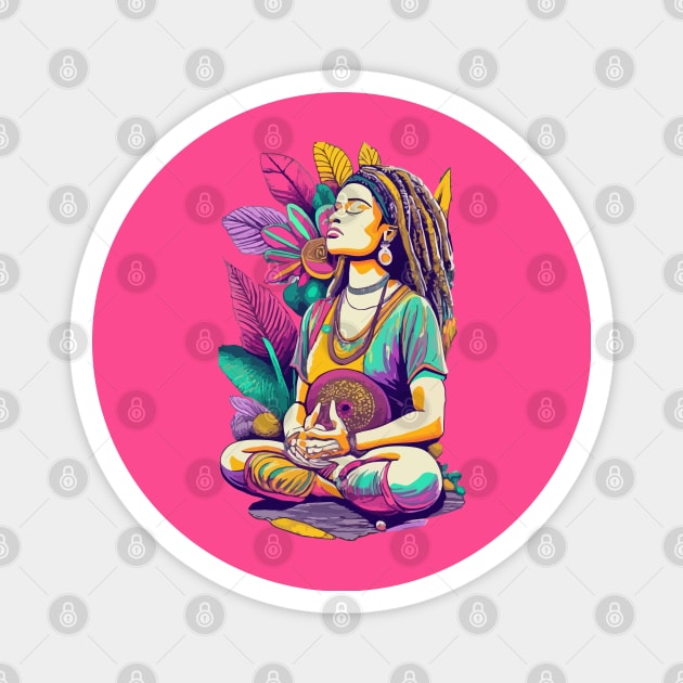 Pray For Love. Women's Magnet by CatCoconut-Art